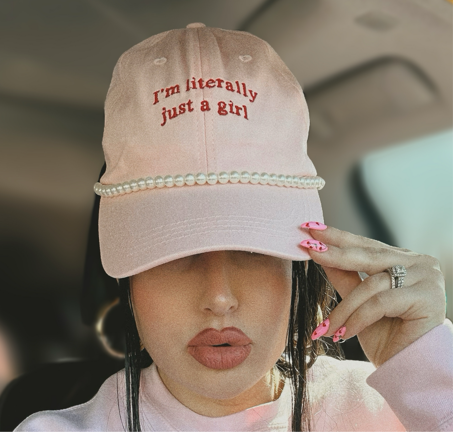 LiterallyJust a girl Hat