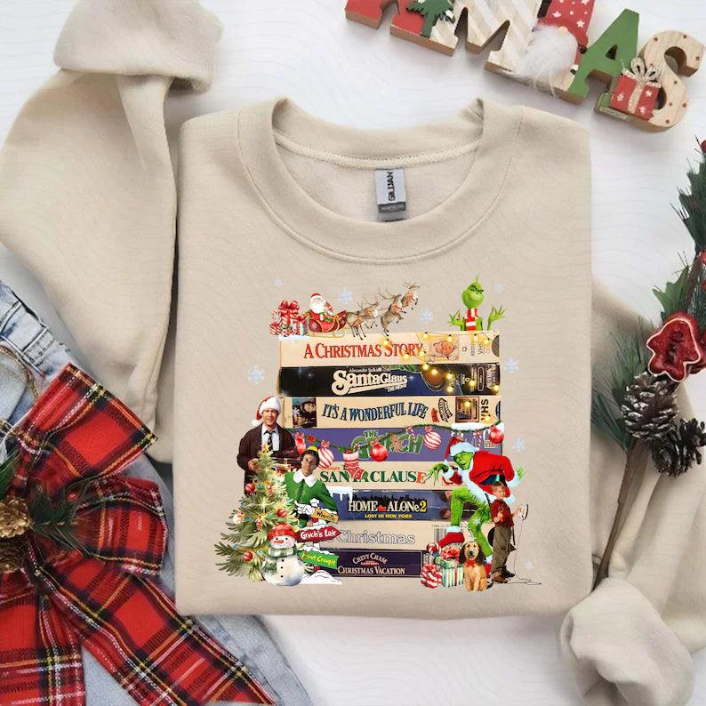 90s VHS Movies Sweatshirt