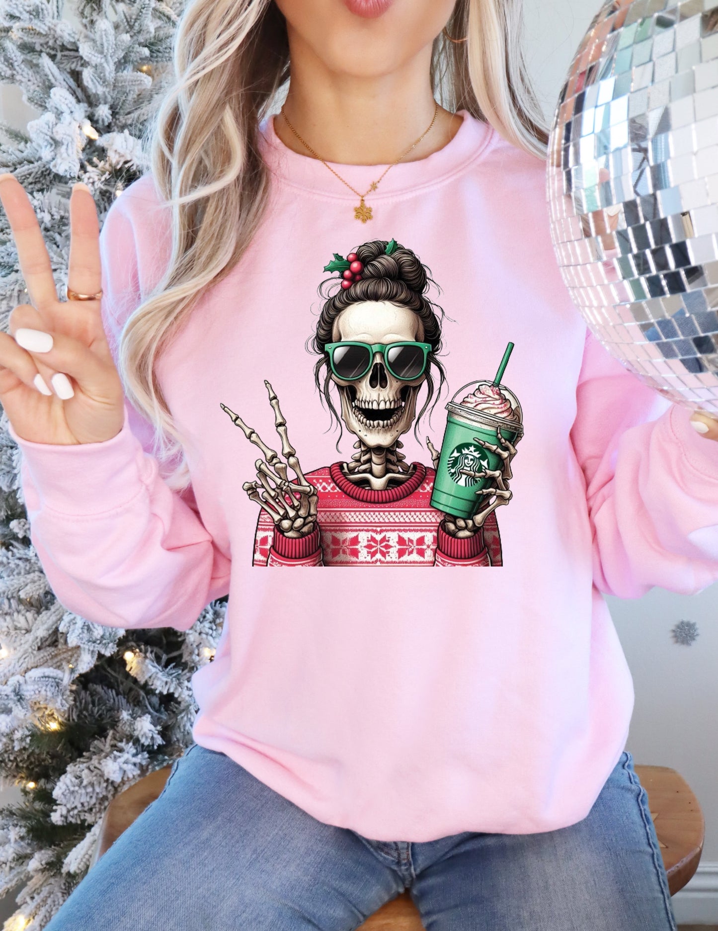 Winter Holiday Skeleton