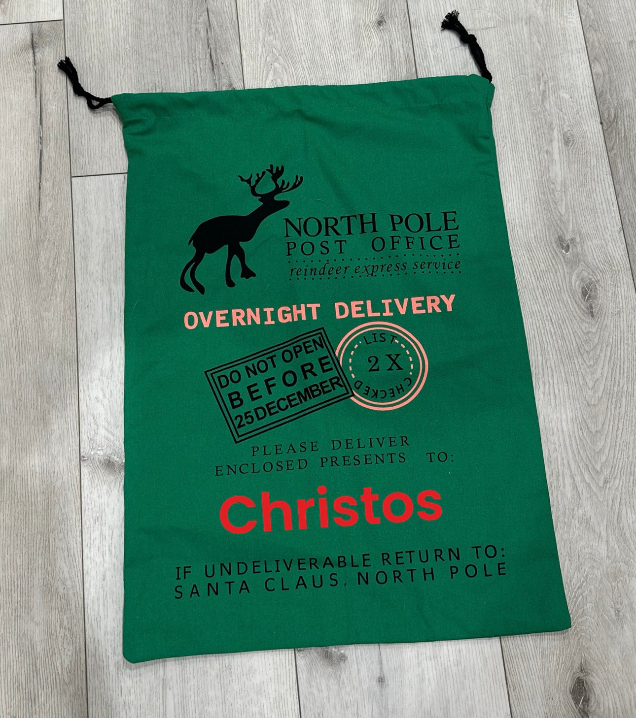 Personalized Santa Sacks