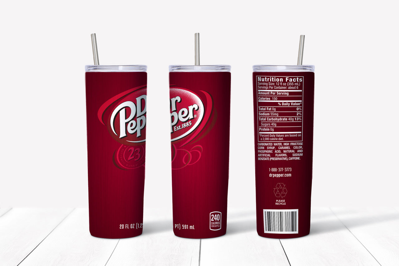 Tumbler - Dr Pepper Can