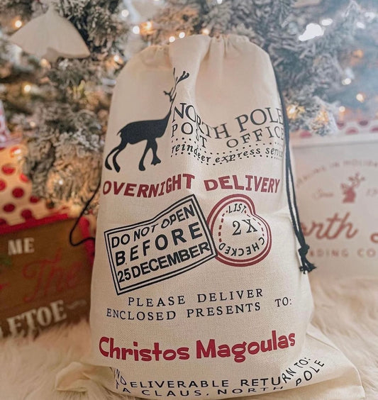 Personalized Santa Sacks