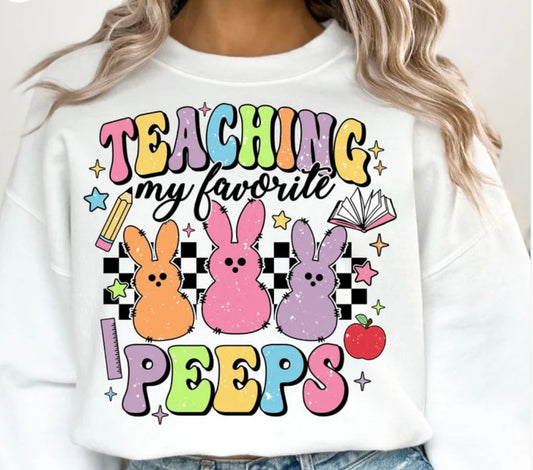 Teaching Peeps