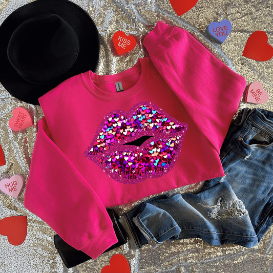 Sequin Lips