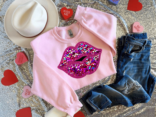 Sequin Lips