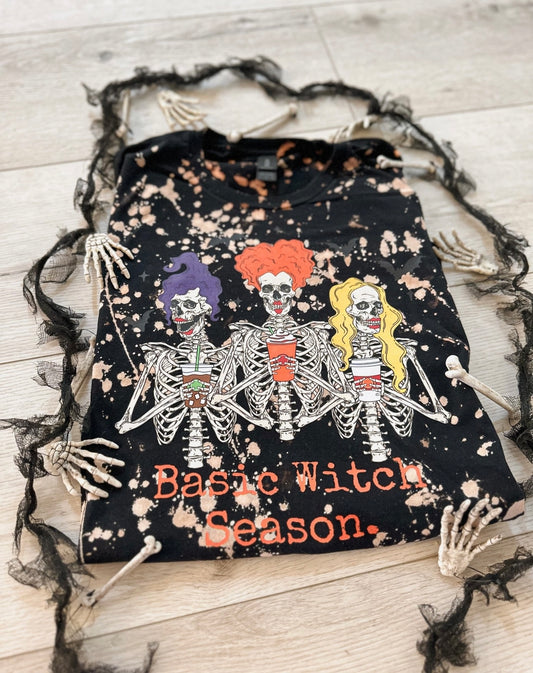Basic Witch Bleached Shirt