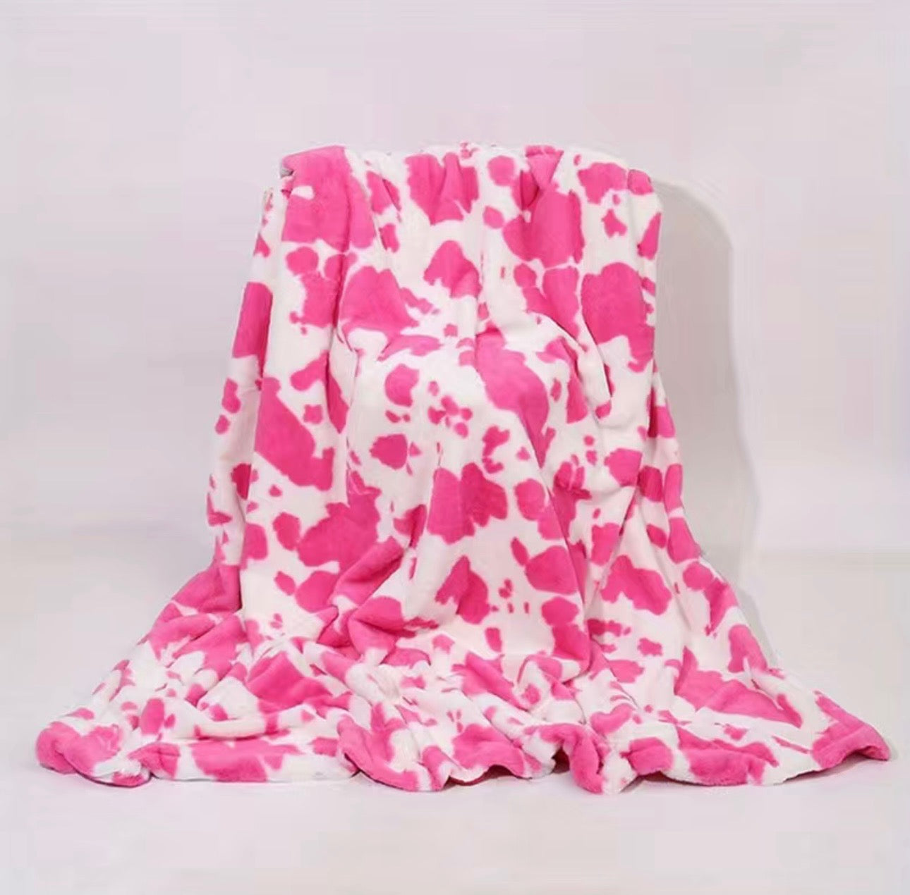Cow Print Cozy Blankets