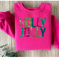 Glitter Holly Jolly