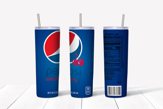 Tumbler - Pepsi Wild Cherry Can